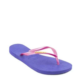 Klapki Havaianas SLIM LOGO Violet