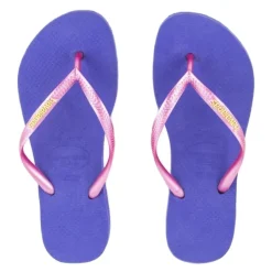 Klapki Havaianas SLIM LOGO Violet
