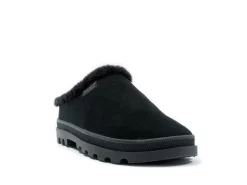 Klapki Palladium PALLADUNE MULE WARM skórzane czarny 74337-008
