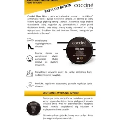 Pasta do skóry licowej naturalny wosk i żywica nadaje barwę i połysk SHOE WAX (40 g)