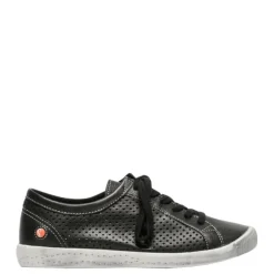 Półbuty damskie Softinos ICA 388 skórzane czarny P900388024