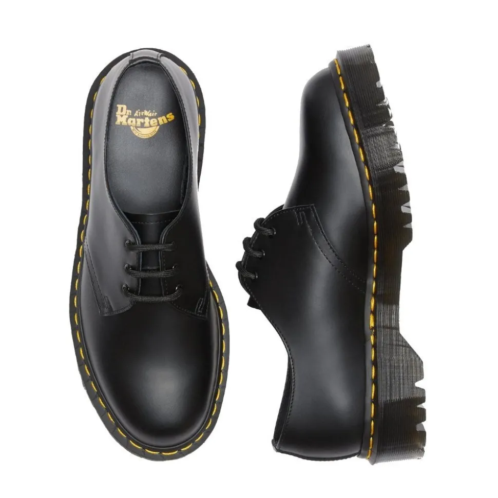 Półbuty Dr. Martens 1461 BEX Black Smooth 21084001