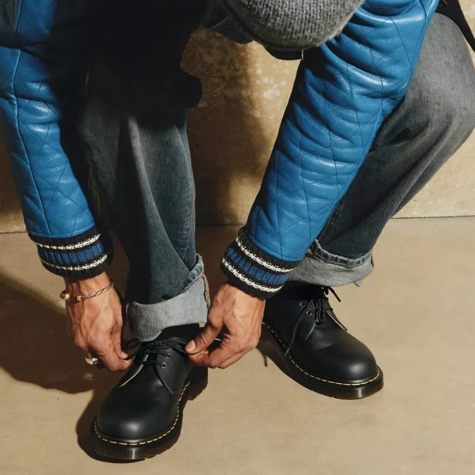 Półbuty Dr. Martens 1461 Black Nappa 11838001