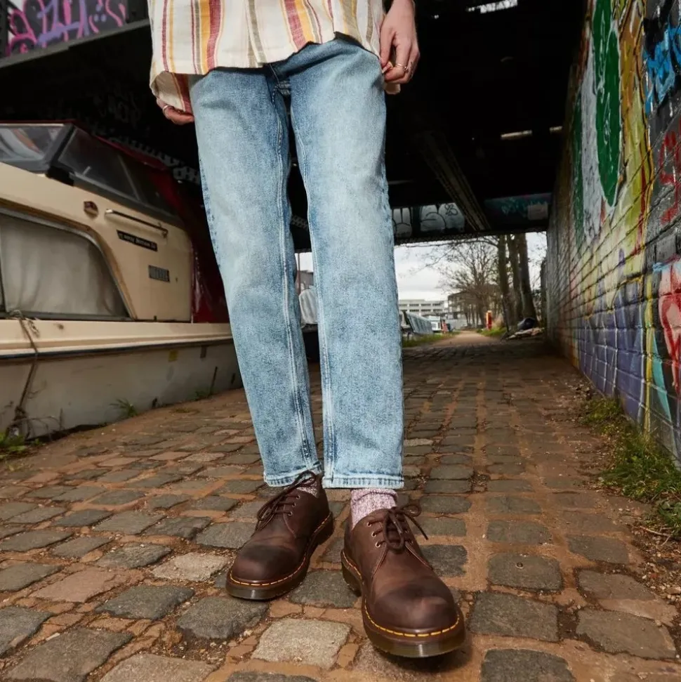 Półbuty Dr. Martens 1461 Dark Brown Crazy Horse 11838201