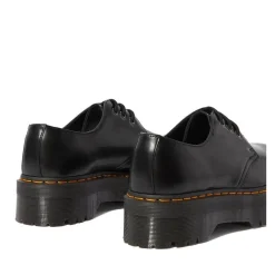 Półbuty Dr. Martens 1461 QUAD PLATFORM Black Polished Smooth 25567001