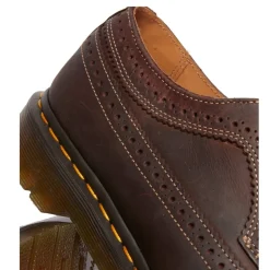 Półbuty Dr. Martens 3989 YS Brogue Dark Brown Crazy Horse 40553201