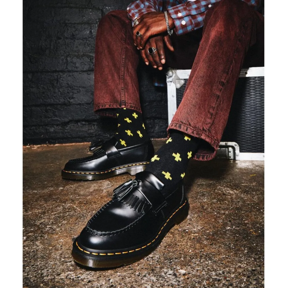Półbuty Dr. Martens ADRIAN Black Smooth 22209001