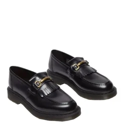 Półbuty Dr. Martens ADRIAN Snaffle Black Polished Smooth 32102001