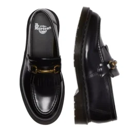 Półbuty Dr. Martens ADRIAN Snaffle Black Polished Smooth 32102001