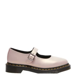 Półbuty Dr. Martens ELPHIE MJ MARY JANE Powder Pink+Gold Shift Leather 41092650