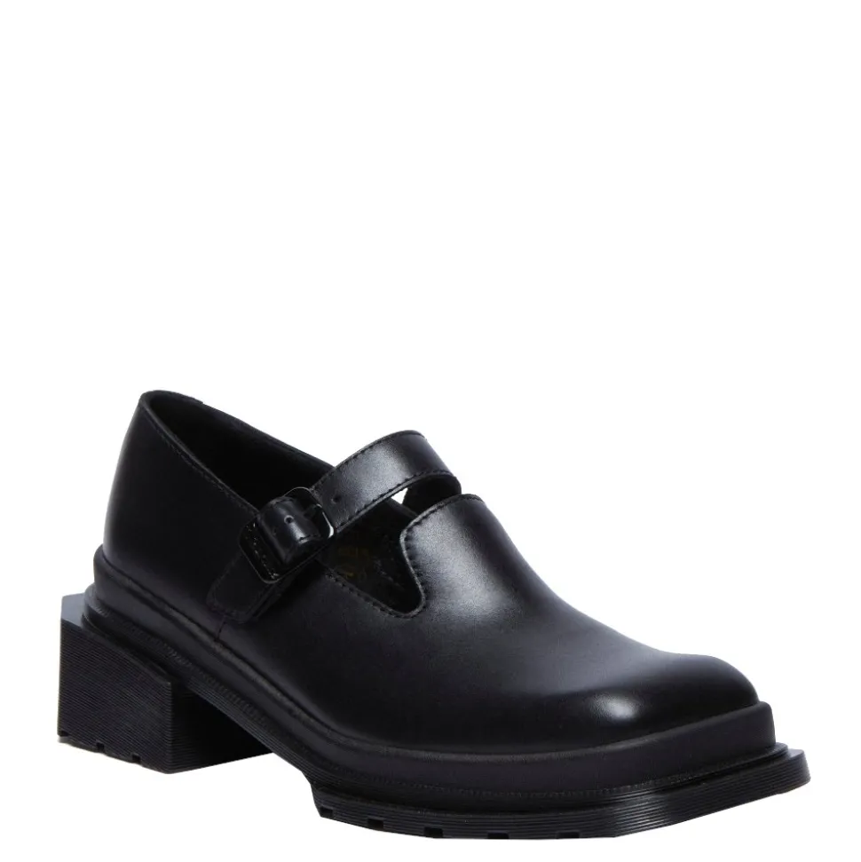 Półbuty Dr. Martens MAYBOLE MJ MARY JANE Black Wanama 32075001