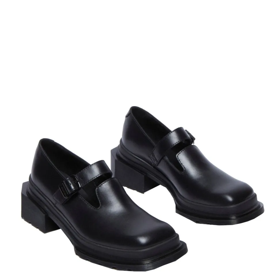 Półbuty Dr. Martens MAYBOLE MJ MARY JANE Black Wanama 32075001