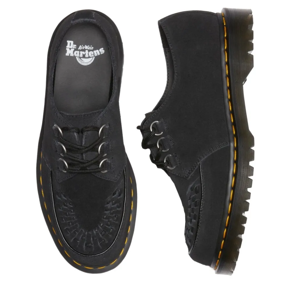Półbuty Dr. Martens RAMSEY Black EH Suede 40572001