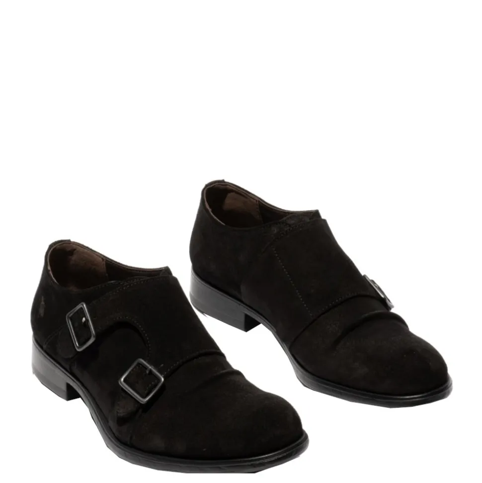 Półbuty męskie Fly London MAXO 145 skórzane czarny P145145003