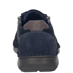 Półbuty męskie Josef Seibel NEW ANVERS 87 skórzane niebieski 44987 TE071 506
