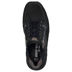Półbuty męskie Josef Seibel NEW ANVERS 87 skórzane niebieski 44987 TE071 506