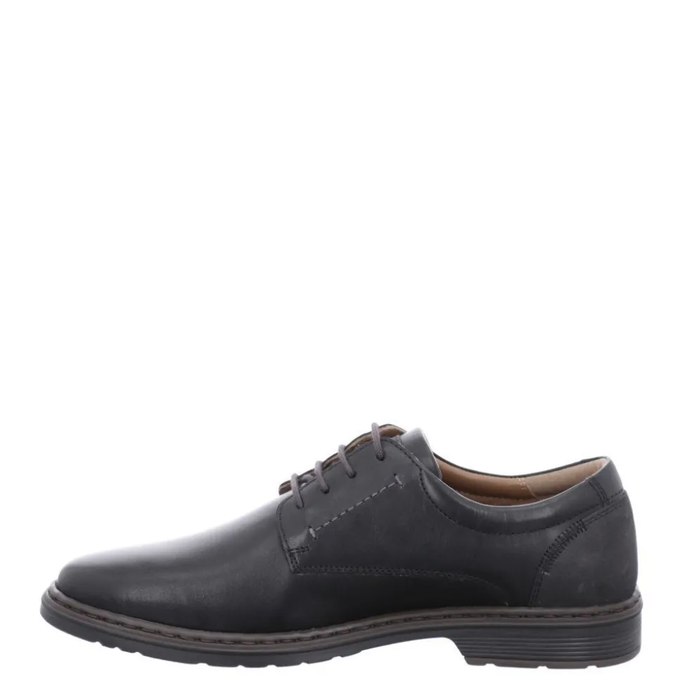 Półbuty męskie Josef Seibel ALASTAIR 01 skórzane czarny 42801 860 100