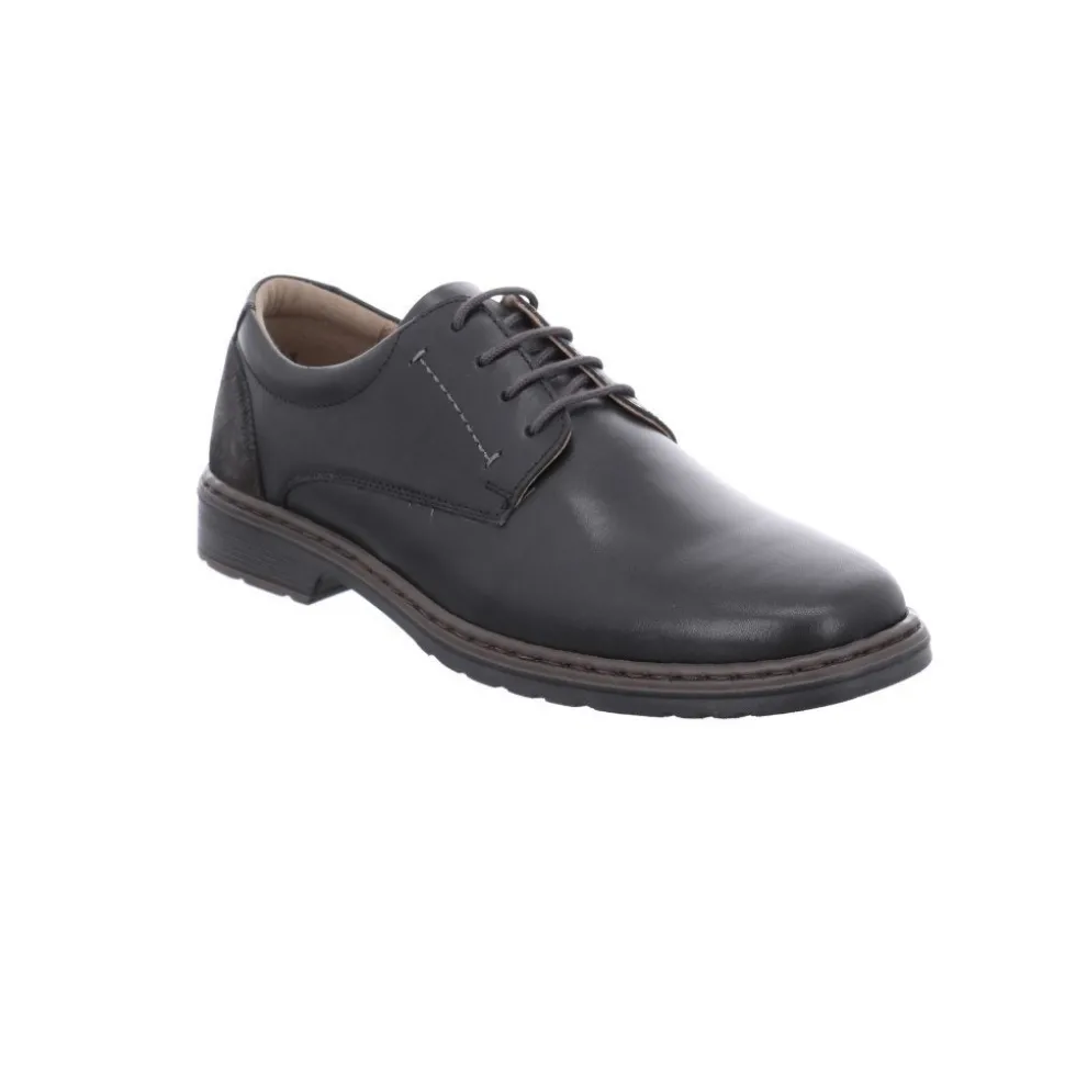 Półbuty męskie Josef Seibel ALASTAIR 01 skórzane czarny 42801 860 100