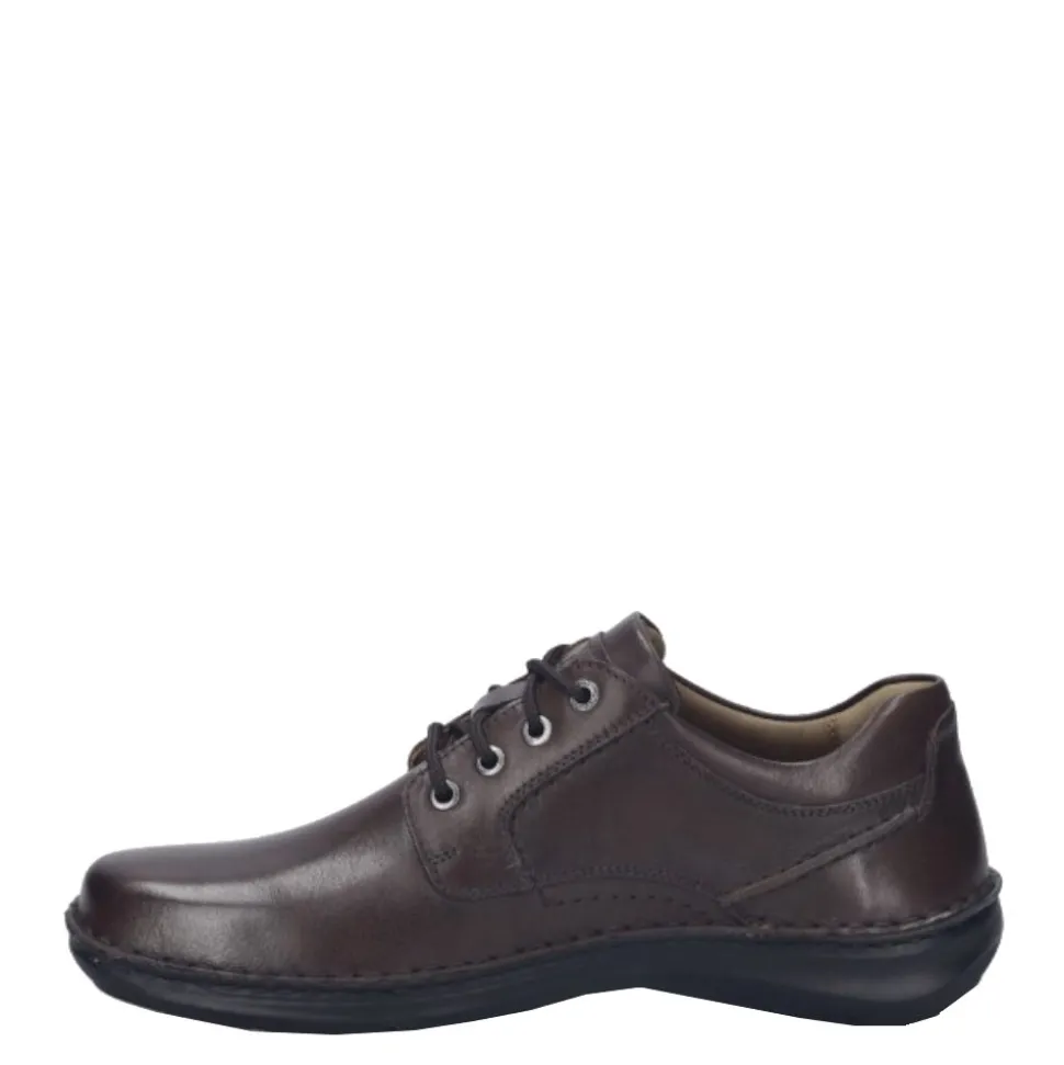 Półbuty męskie Josef Seibel NEW ANVERS 06 skórzane brązowy 44906 859 390