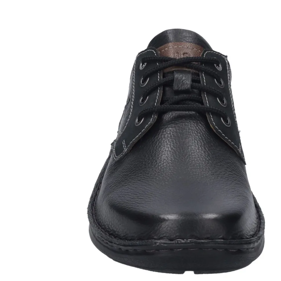 Półbuty męskie Josef Seibel NEW ANVERS 06 skórzane czarny 44906 049 100