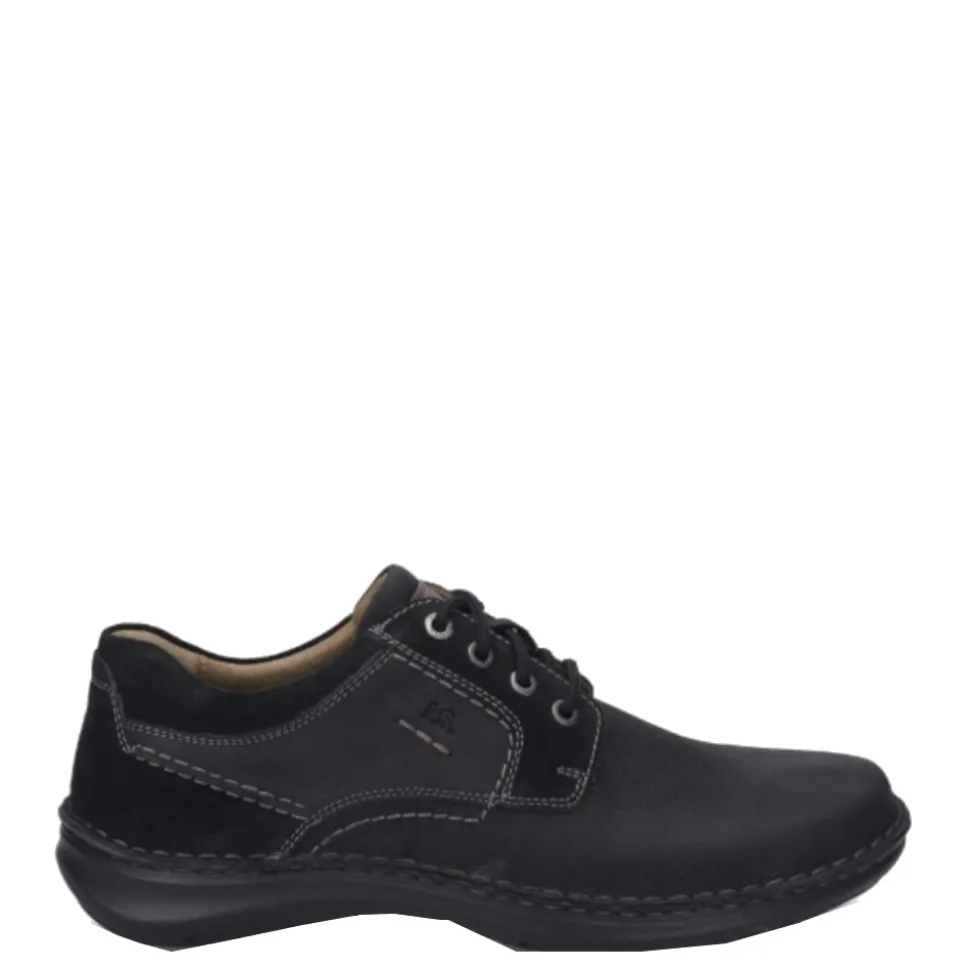 Półbuty męskie Josef Seibel NEW ANVERS 06 skórzane czarny 44906 071 100