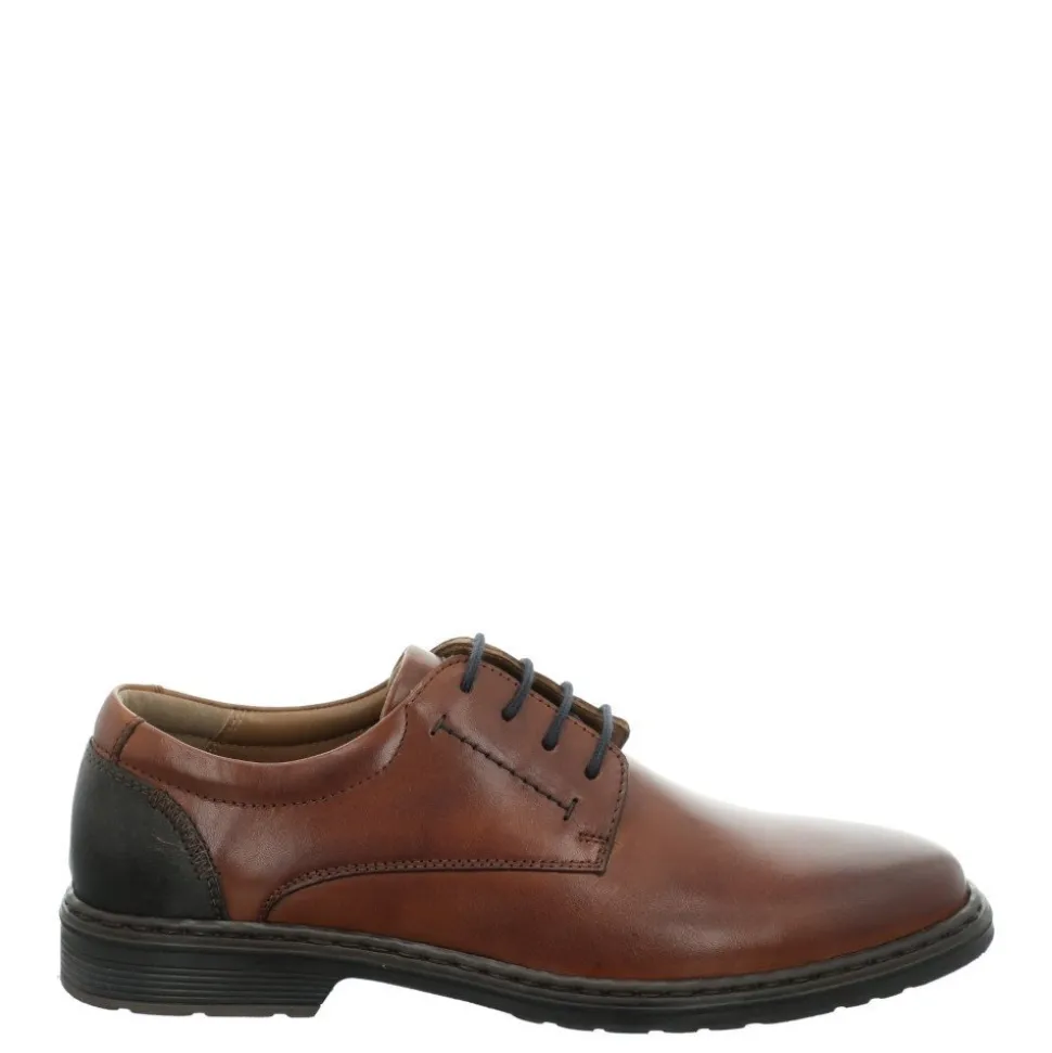 Półbuty męskie Josef Seibel ALASTAIR 01 skórzane brązowy 42801 860 371