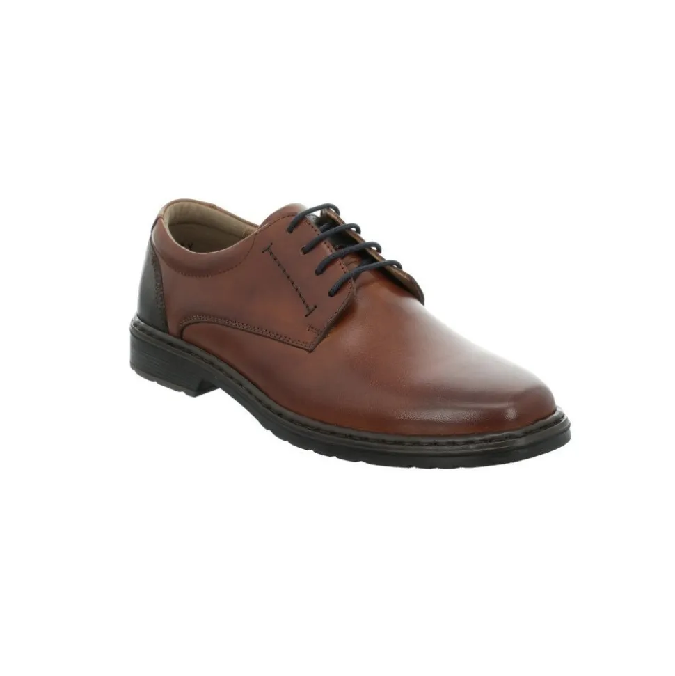 Półbuty męskie Josef Seibel ALASTAIR 01 skórzane brązowy 42801 860 371