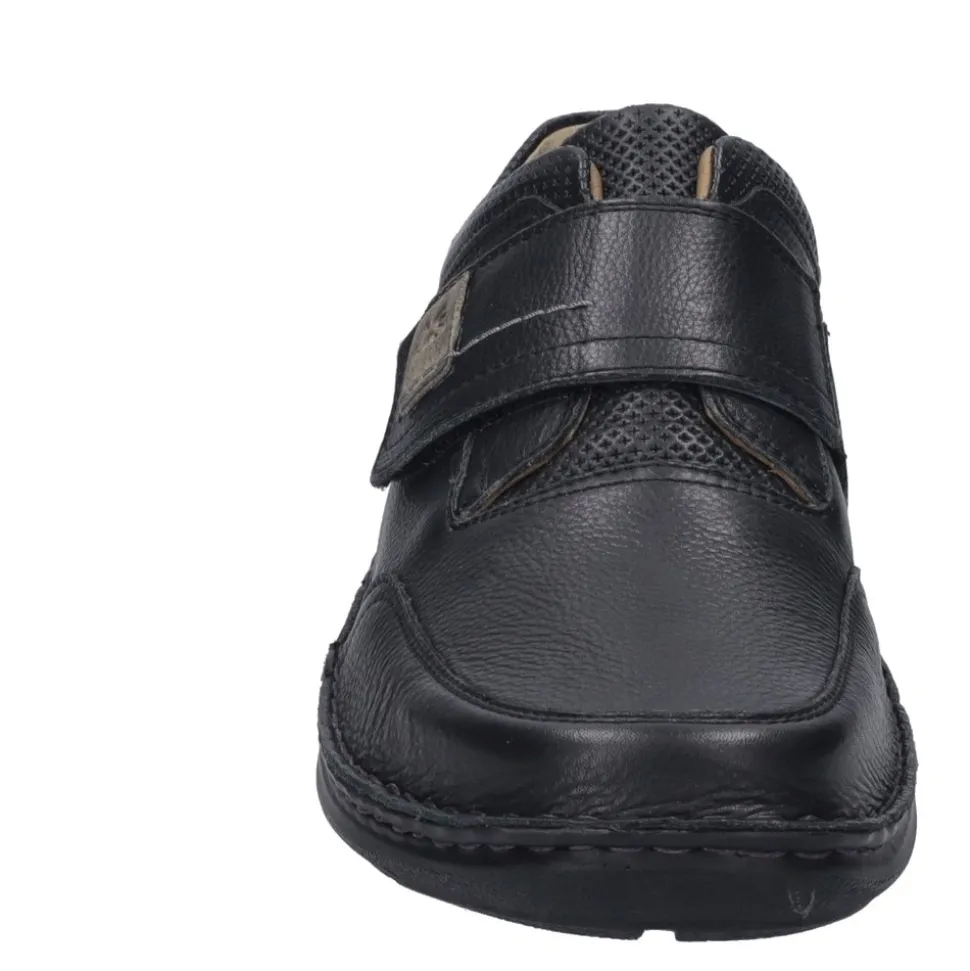 Półbuty męskie Josef Seibel NEW ANVERS 83 skórzane czarny 44983 049 100