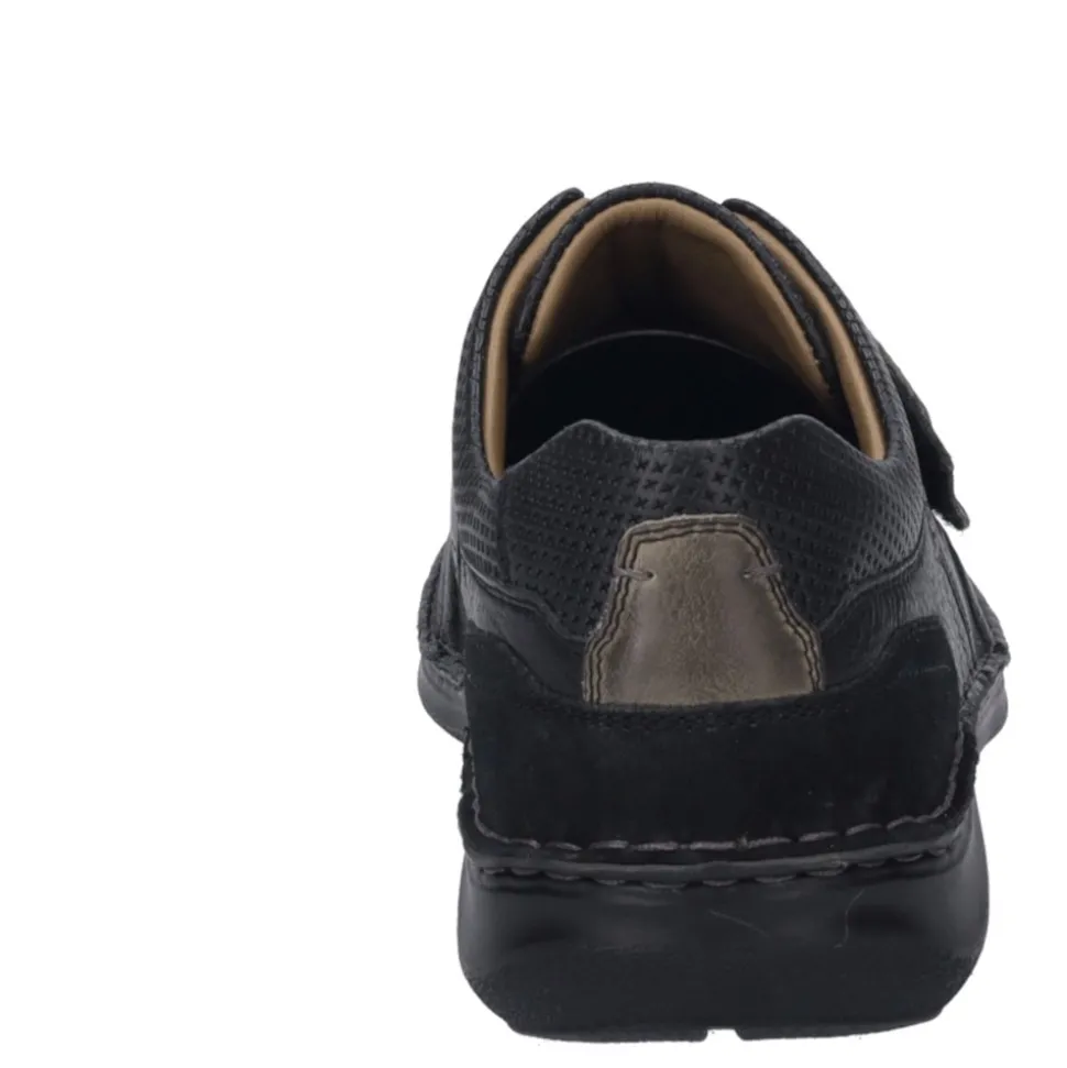 Półbuty męskie Josef Seibel NEW ANVERS 83 skórzane czarny 44983 049 100
