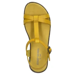 Sandały damskie Josef Seibel FABRICIA 01 skórzane żółty 74501 817 800
