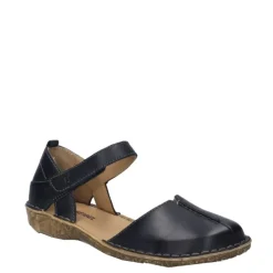 Sandały damskie Josef Seibel ROSALIE 42 skórzane czarny 79542 476 100