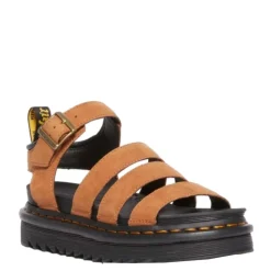 Sandały Dr. Martens BLAIRE Desert Brown Tumbled Nubuck 41123200