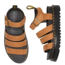 Sandały Dr. Martens BLAIRE Desert Brown Tumbled Nubuck 41123200