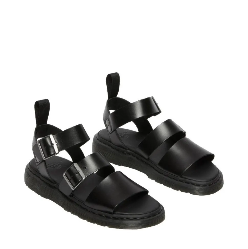 Sandały Dr. Martens GRYPHON Black Brando 15695001