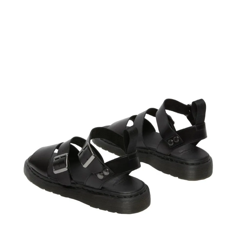 Sandały Dr. Martens GRYPHON Black Brando 15695001