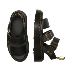 Sandały Dr. Martens GRYPHON QUAD PLATFORM Black Pisa 25720001