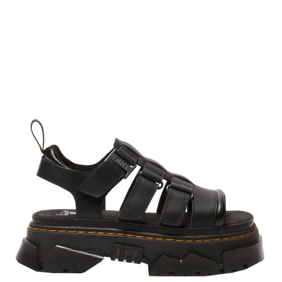 Sandały Dr. Martens MATTISON 3S Black Athena+Soft PU 40891001