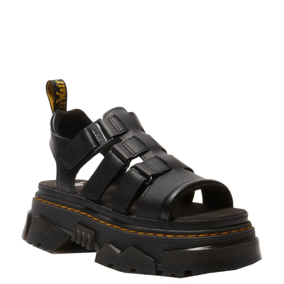 Sandały Dr. Martens MATTISON 3S Black Athena+Soft PU 40891001