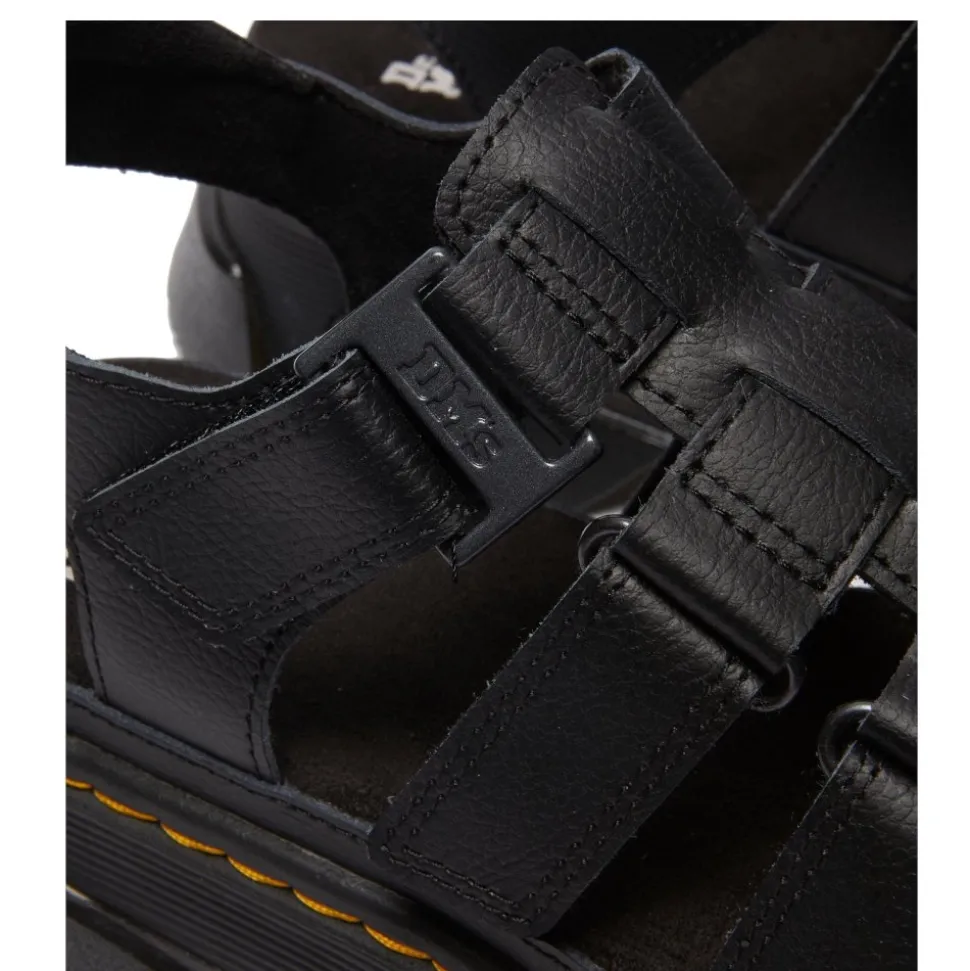 Sandały Dr. Martens MATTISON 3S Black Athena+Soft PU 40891001