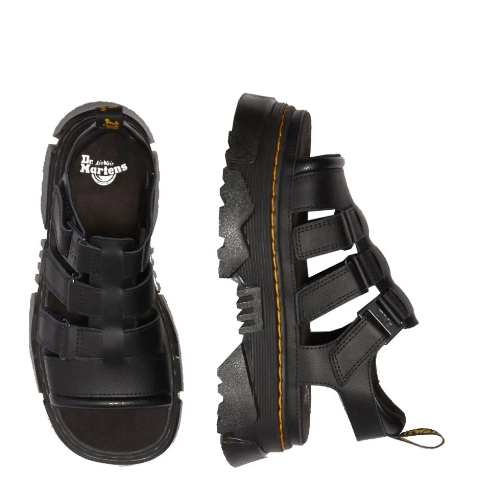 Sandały Dr. Martens MATTISON 3S Black Athena+Soft PU 40891001