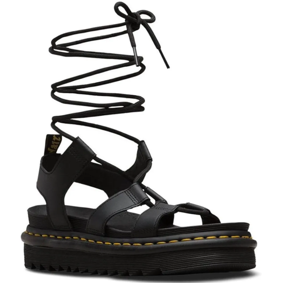 Sandały Dr. Martens NARTILLA HYDRO Black Leather 24641001