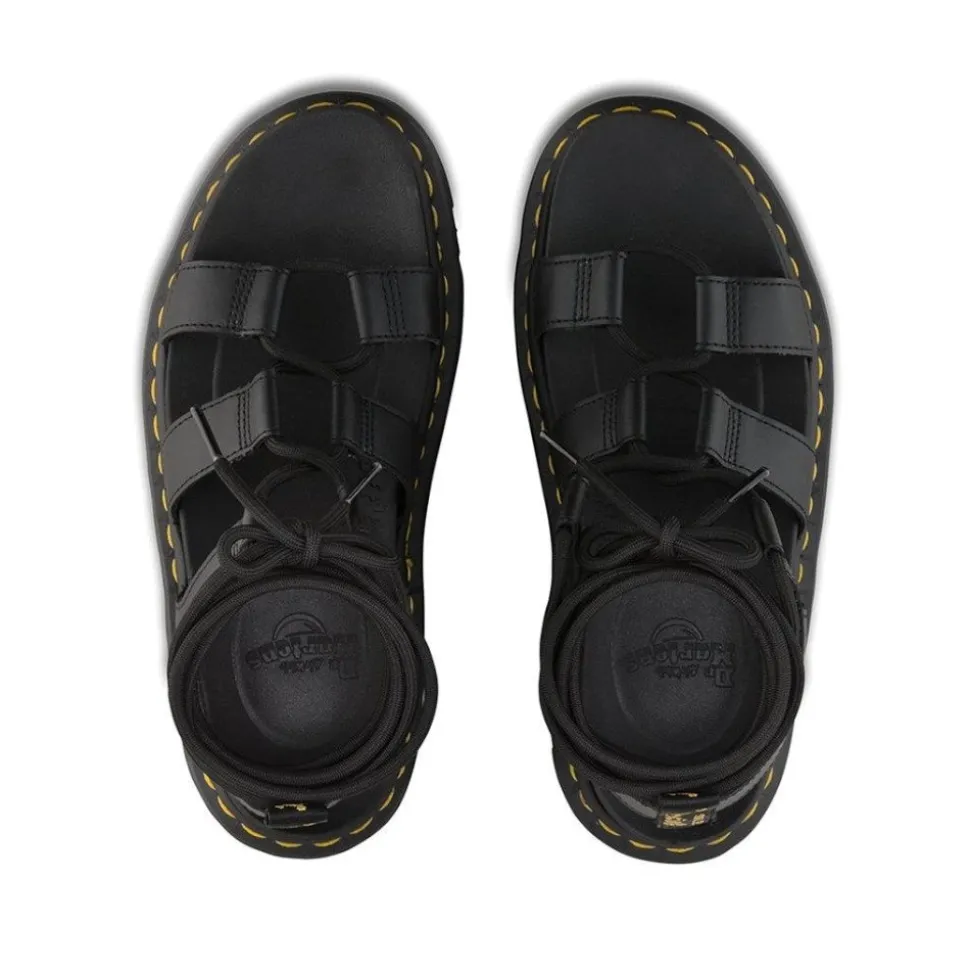 Sandały Dr. Martens NARTILLA HYDRO Black Leather 24641001