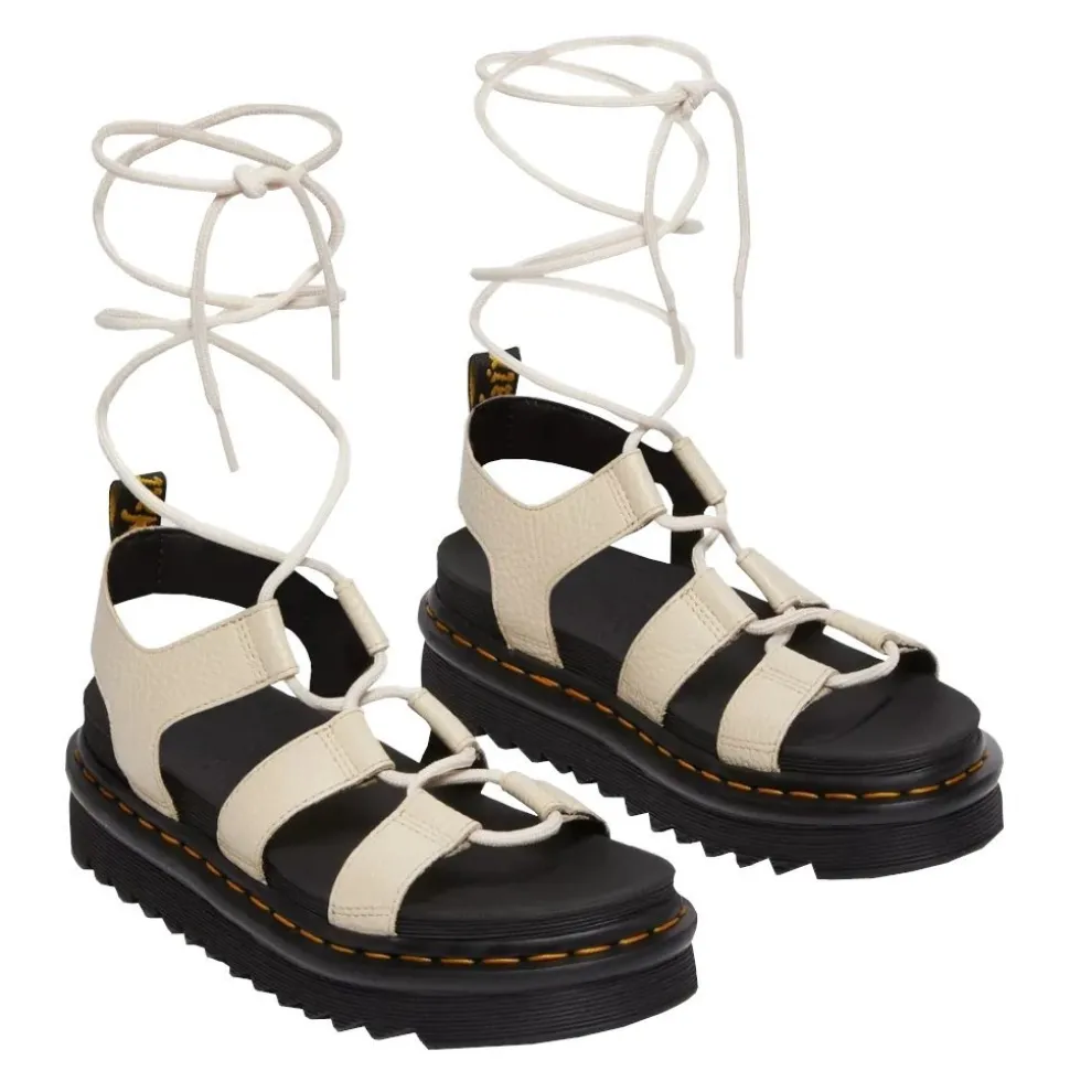 Sandały Dr. Martens NARTILLA Parchment Beige Milled Nappa 30764292