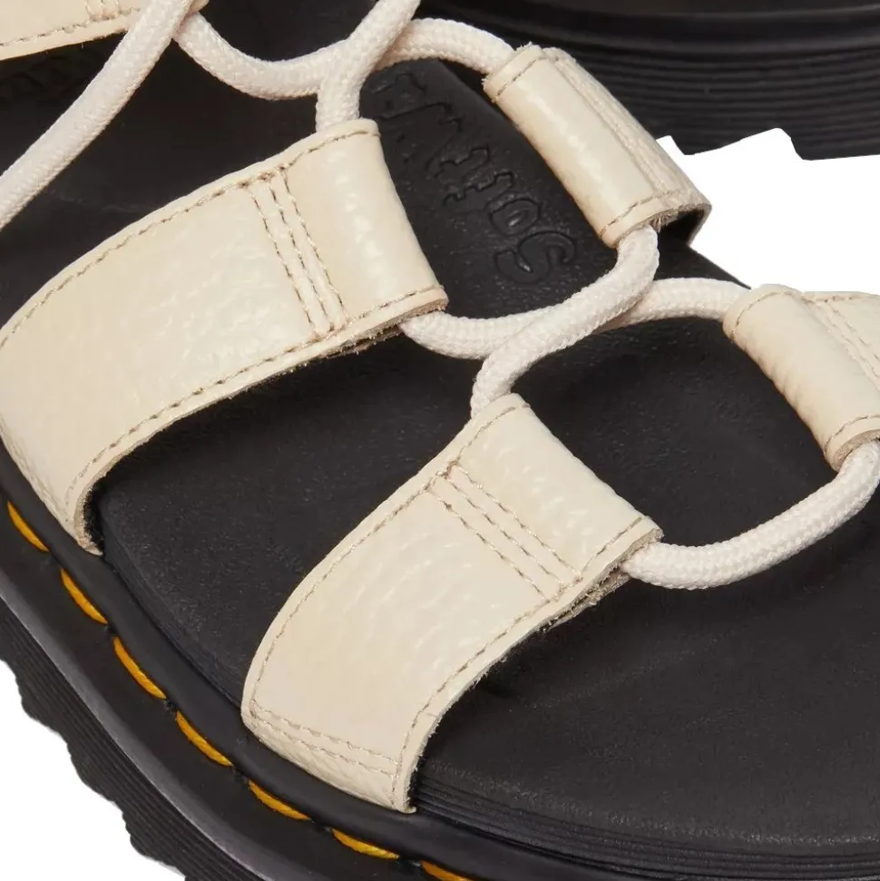 Sandały Dr. Martens NARTILLA Parchment Beige Milled Nappa 30764292