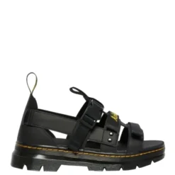 Sandały Dr. Martens PEARSON Black Element & Black Webbing 26473001