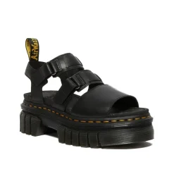 Sandały Dr. Martens RICKI 3-STRAP SANDAL Black Nappa Lux 27405001