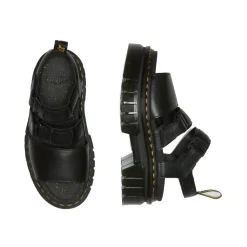 Sandały Dr. Martens RICKI 3-STRAP SANDAL Black Nappa Lux 27405001