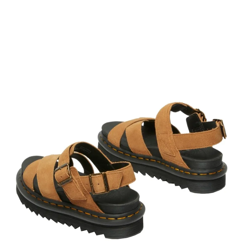 Sandały Dr. Martens VOSS II Tan VT EH Suede 40930200