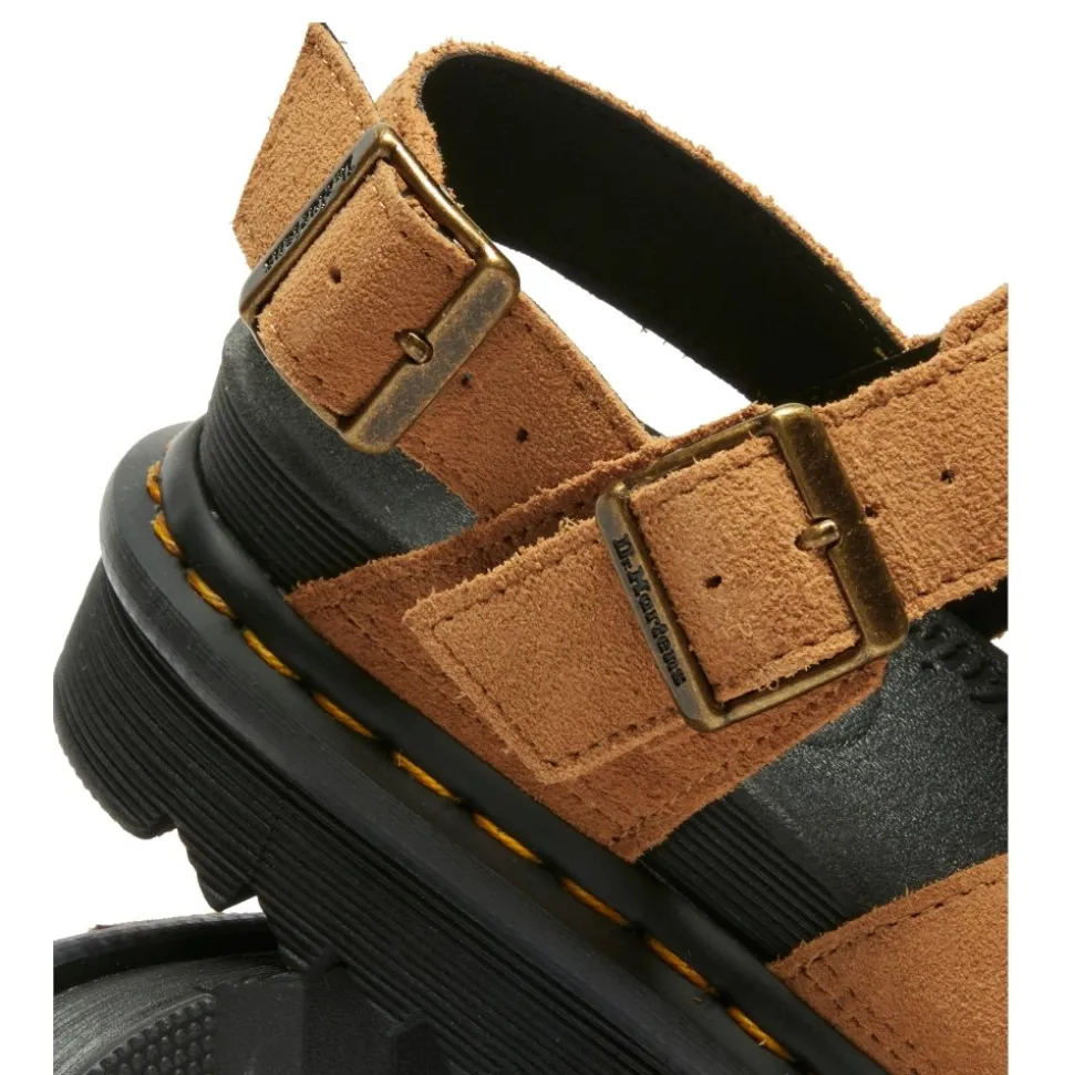 Sandały Dr. Martens VOSS II Tan VT EH Suede 40930200