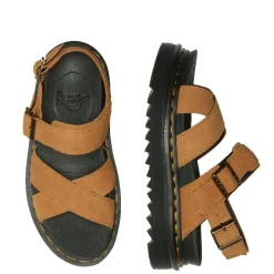 Sandały Dr. Martens VOSS II Tan VT EH Suede 40930200